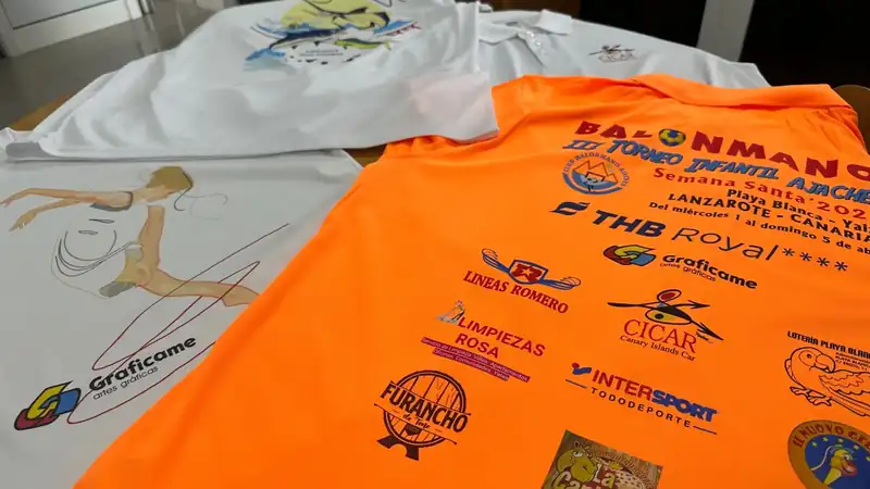 camisetas y tejidos en lanzarote